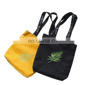 Fashion Shopping Cotton Beach Shoulder Women Canvas Tote Bag thumbnail-4