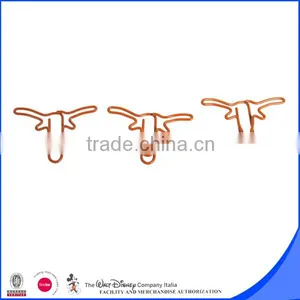 Customized Color Wire Deer Shape Paper Clips thumbnail-2