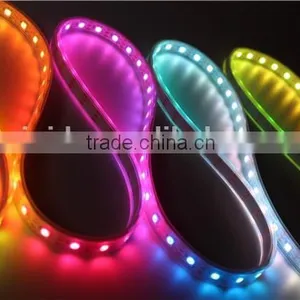 5050 SMD 30/60LED/M RGB Full Color Dream Color WS2812 LED Strip Light With IP67 Waterproof Tube thumbnail-6