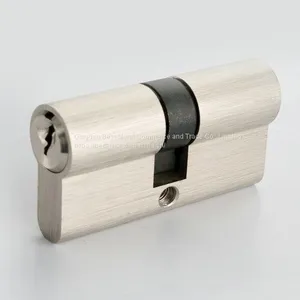 Anti-theft Rust-proof Double Open Euro Profile Brass Lock Cylinder thumbnail-1
