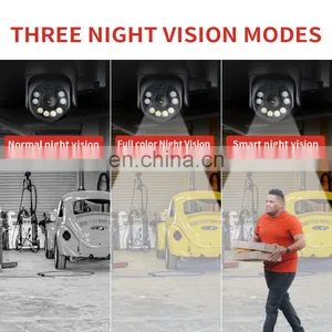 2MP Security IP Camera Wireless WIFI 4X Zoom Outdoor Indoor PTZ 1080P HD CCTV Dome Surveillance Cam Motion Tracking CamHipro thumbnail-5