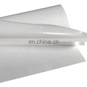 440g 13OZ Pvc Roll Material, Flex Vinyl Banner Roll 500*500D 9*9 for Solvent Printer Printing thumbnail-1