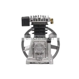 Bison China Wholesale 8Bar 1000Rpm 3.5Hp 2.6Kw Italy Air Compressor Head With Pulley thumbnail-5