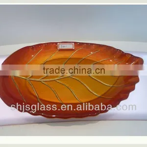 Color Spray Glass Plate thumbnail-1
