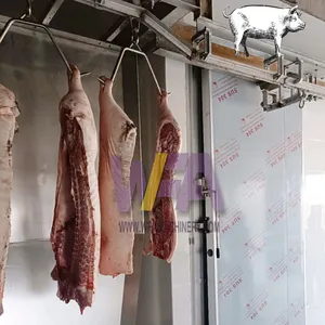 WFA Professional Manufacture Pig Slaughterhouse Equipment Pork Slaughtering Splitting Saw Price thumbnail-3