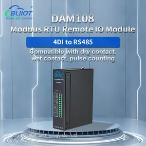 BLIIOT Industrial Grade 4DIN Digital Switch 1RS485 Extended Custom Remote Acquisition Module DAM108 thumbnail-1