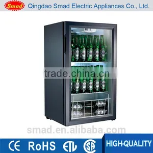 Mini Fridge Glass Door Refrigerator Cold Showcase Display Refrigerators thumbnail-3