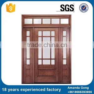 Factory Price And Glass With Iron Front Door Insert thumbnail-3