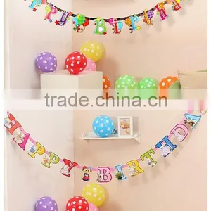 Hot Sale Happy Birthday Letter Banner With Multi-Language, and Different Designs thumbnail-2
