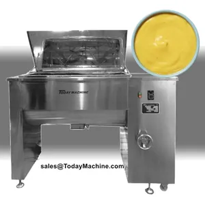 Stainless Steel Food Dry Powder Mixing Equipment Horizontal Ribbon Blender Mixer thumbnail-4