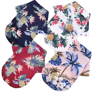 Small to Medium Dogs Beach Polo Shirt Hawaiian Pet Dog Cat Golden Retriever Spring Summer Autumn Winter Clothing Apparel Accessories thumbnail-4