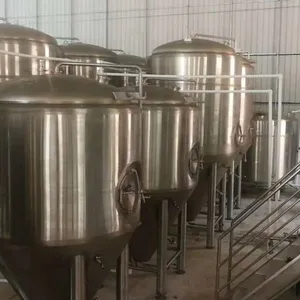 Factory Direct 5000L Custom Commercial Beer Brewing Equipment for Breweries thumbnail-1