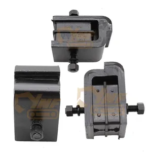 YNF EX200 EX120-2 EX120-5 ZAX200 Excavator Engine Parts 4BD1-T Engine Mount Rubber Front 4123994 4410043 thumbnail-1