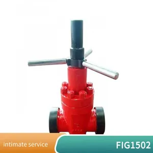 Langfeng Hard-sealed Mud Gate Valve Z23y-350 Dn50 for Drilling, Oil Fields and Water Injection thumbnail-4