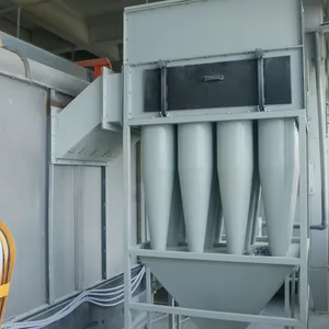 Automatic Discharge Small Cyclone Stainless Steel Powder Collector for Industrial Dust Recovery thumbnail-4