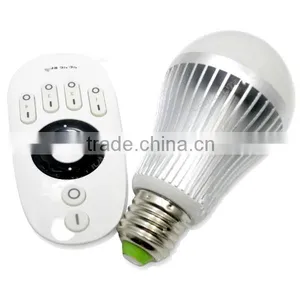 New Design RF Remote Control Warm White or Cool White Wifi E27 6W LED Bulb Light With CE,Rohs,ul Certificate thumbnail-1