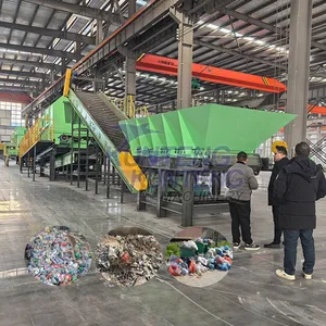 Large Scale Garbage Crushing and Sorting Center Urban Solid Waste Sorting Line Industrial Waste Screening EPC Project thumbnail-1