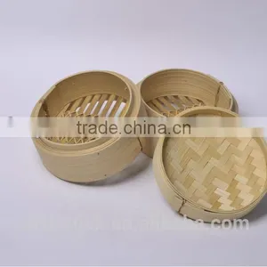 Mini Bamboo Steamer For Vegetable 4 6 8 Inch thumbnail-1