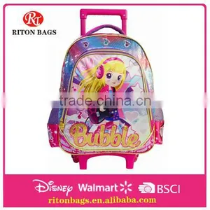 The Modern Design Rock Girl Trolley Bag thumbnail-1