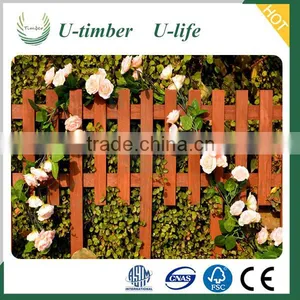 Latest Designs WPC Composite Outdoor Garden Fence Panels thumbnail-1