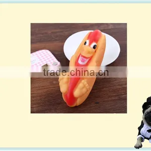Cheap Wholesale Pet Toys Interesting Ham Hamburger thumbnail-1