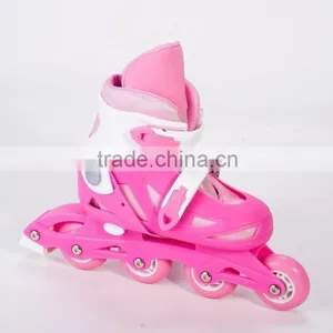 Four Pvc Wheels Inline Skat With Cheapes Price and pp Plastic Chassis thumbnail-1
