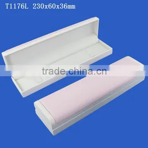 T139 White Custom Paper Jewelry Packaging Bracelet Box With Logo Print thumbnail-5
