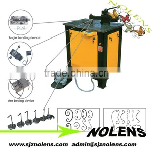 Wrought Iron Machine,Scroll Bending Machine,Finishing the S,C,P Patterns for Your Fence and Gate thumbnail-1