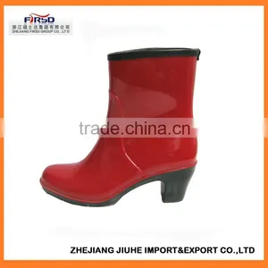High Heel Rain Boot for Women thumbnail-1