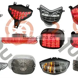 Universal LED Motorcycle Tail Light Stop Tail Light thumbnail-1