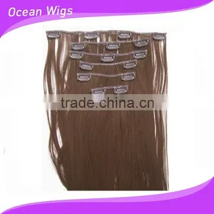Wholesale Unprocessed Premium Brazilian Clip Hair thumbnail-1