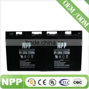 High Capacity NPP Gel Battery 2v3000ah for Solar thumbnail-1