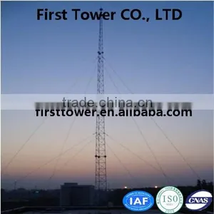 Tower Manufacturing Company 3-leg Guyed Wire Communication Tower thumbnail-3