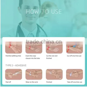 High Quality Baby Medical Hospital Blank id Bracelet thumbnail-3