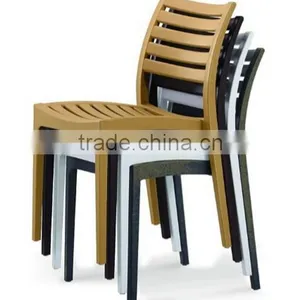 High Quality Polypropylene Plastic Stacking Chair HYQ-01A thumbnail-2