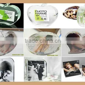 Customize Magnetic Acrylic Frame , Acrylic Magnetic Photo Block, Magnet Connecting Acrylic Photo Frame thumbnail-5