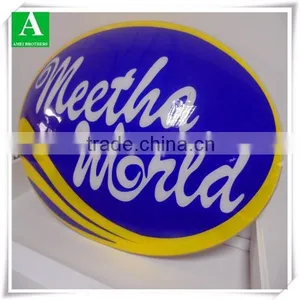OEM Vacuum Forming Plastic Led Advertising Board thumbnail-1