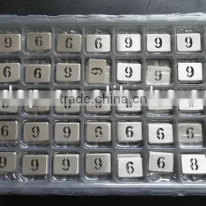 Metal Number Keys thumbnail-1