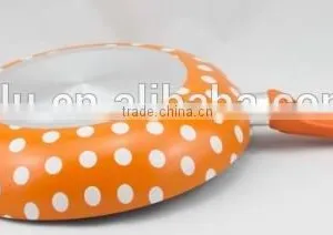 Aluminum Non Stick Silk Printing Fry Pan thumbnail-2