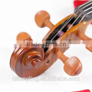 Popular Handmade Art Flamed Tongling Student Violin thumbnail-4
