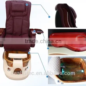 Luxury Glass Bowl Pedicure Spa Massage Chair for Nail Salon thumbnail-3