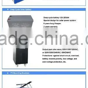 High Quality 6KW Off Grid Solar Power System Home, Home Solar System thumbnail-4