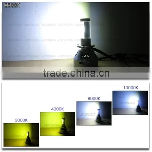 7000Lm Auto Headlight D2 D4 D2S D2R D2C D4S D4R Led Head Light Bulb Conversion Kit thumbnail-3