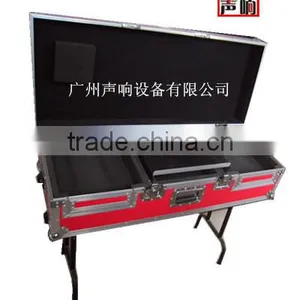 Aluminum DJ Flight Case With Stand thumbnail-1