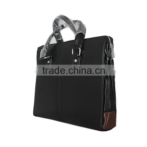 2016 Newest Large Elegant Office Men pu Leather Handbags thumbnail-3