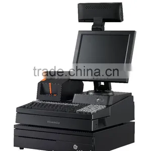 High Quality Point of Sale Terminals/pos System/pos Machine With Keyboard and Cash Box thumbnail-3