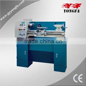 Household Mini Variable Frequency Bench Lathe CQ6128V for Europe thumbnail-1