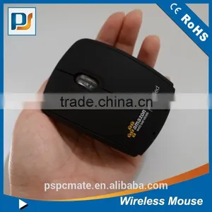 2015 Super Selling Folding Custom Logo Cheap 2.4ghz Usb Optical Wireless Mouse thumbnail-2