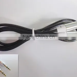 DC3.5 Transparent Colorful Audio&Video Cable With Aluminum Foil /5 Colors thumbnail-4