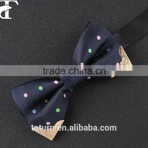 Particular Black Party Bowtie With Metal thumbnail-3
